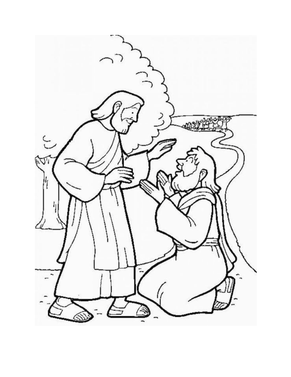 Thank You Jesus Coloring Page Coloring Pages